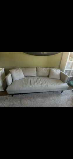 Joybird Lewis Sofa - Mid-Century Modern Light Gray Sofa