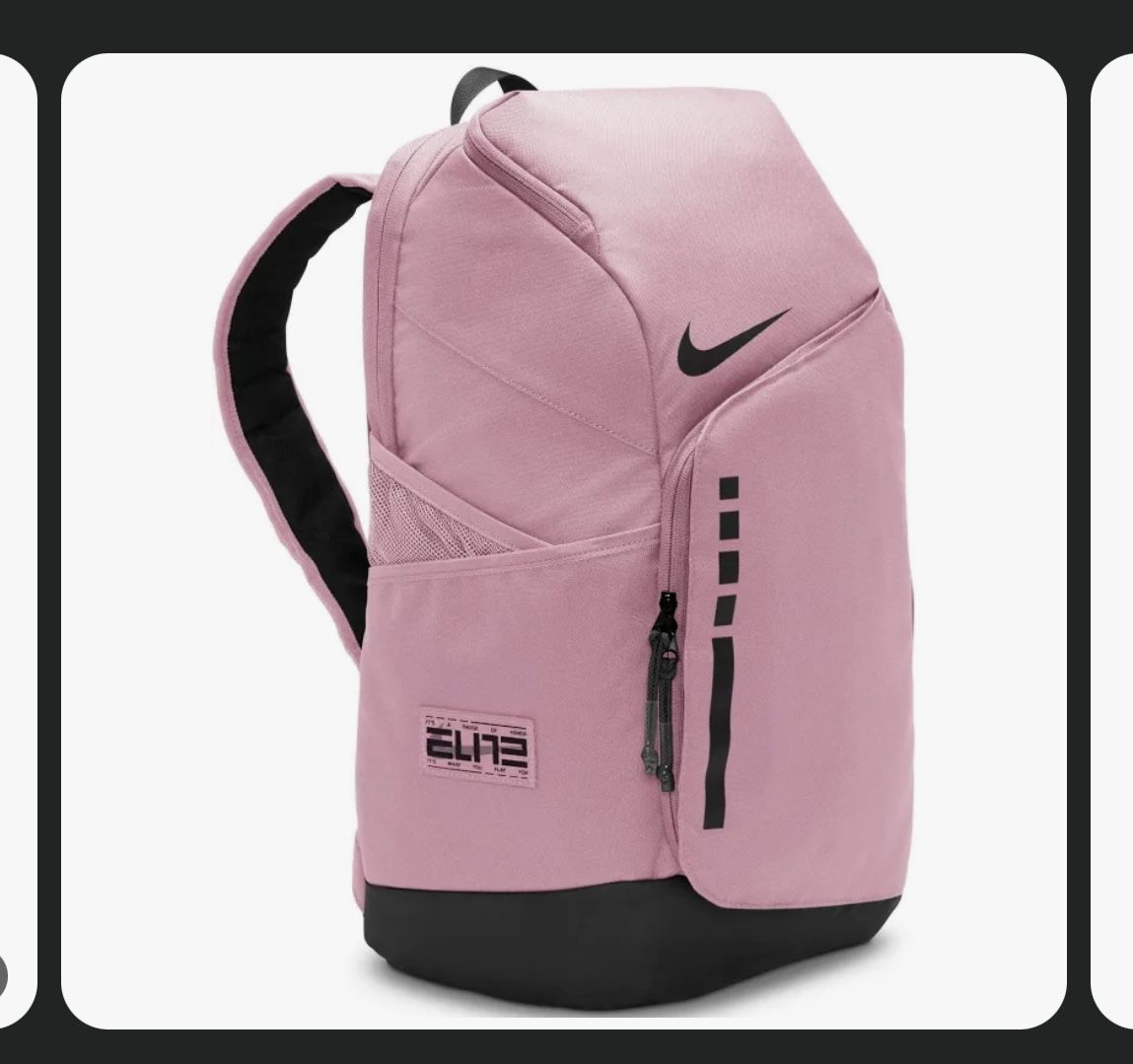 Pink Nike Hoops Elite Backpack