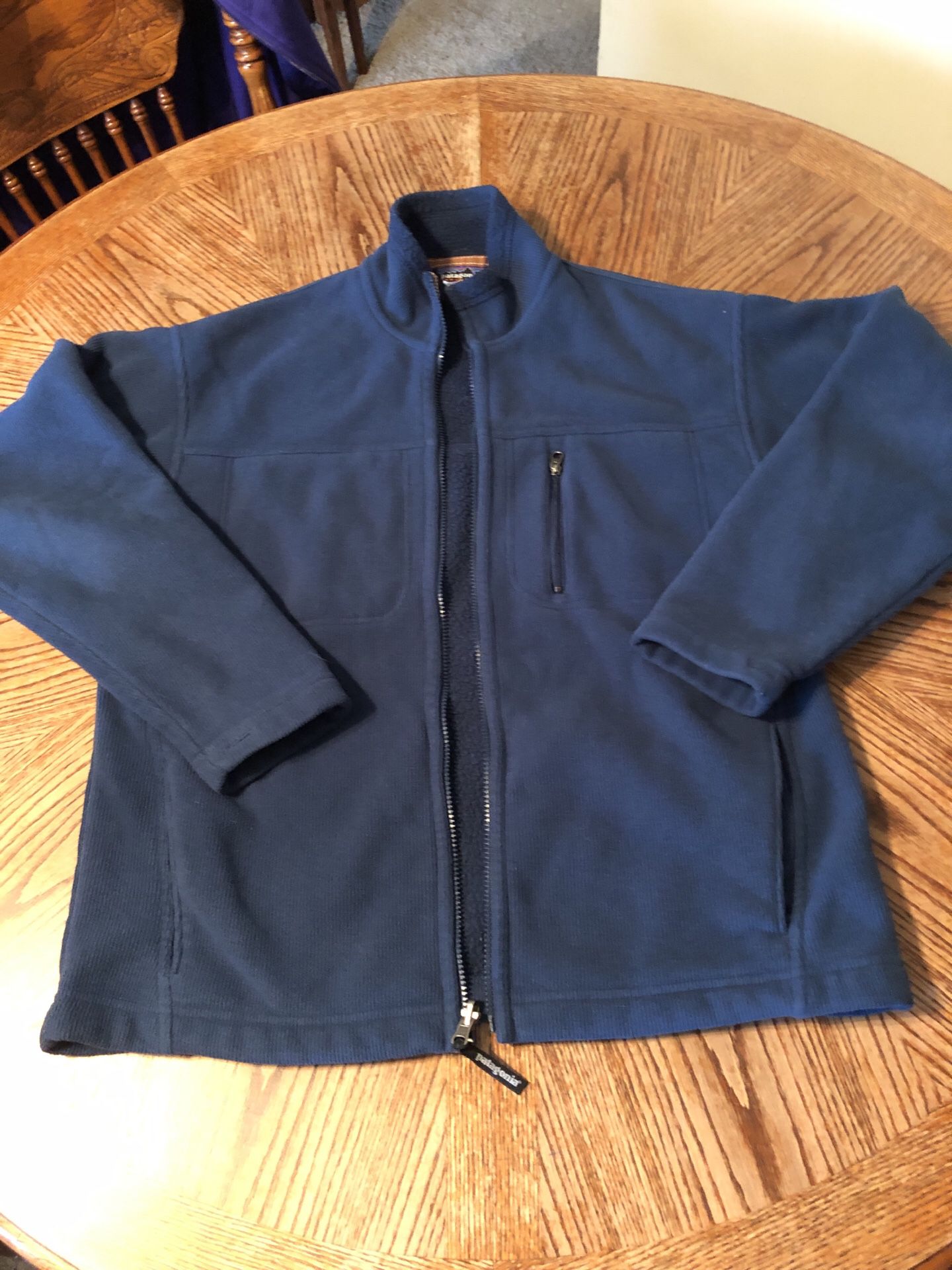 Patagonia Synchilla sweater Zip Up Jacket Size Large