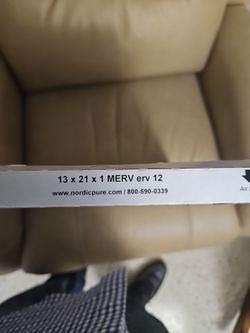 Nordic Pleated Air Filter 13 X 12 x 1 MERV 12