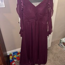 Beautiful burgundy, formal dress