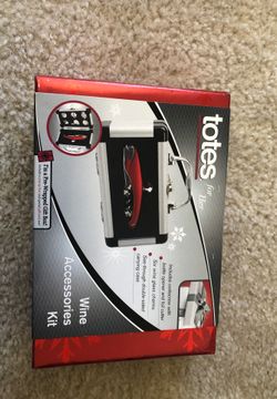 Wine opener and accessories kit