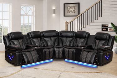 Sofá Recliner Sectional) Ask For Price 
