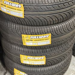New Tires 235/65R18 Mounted And Balance 