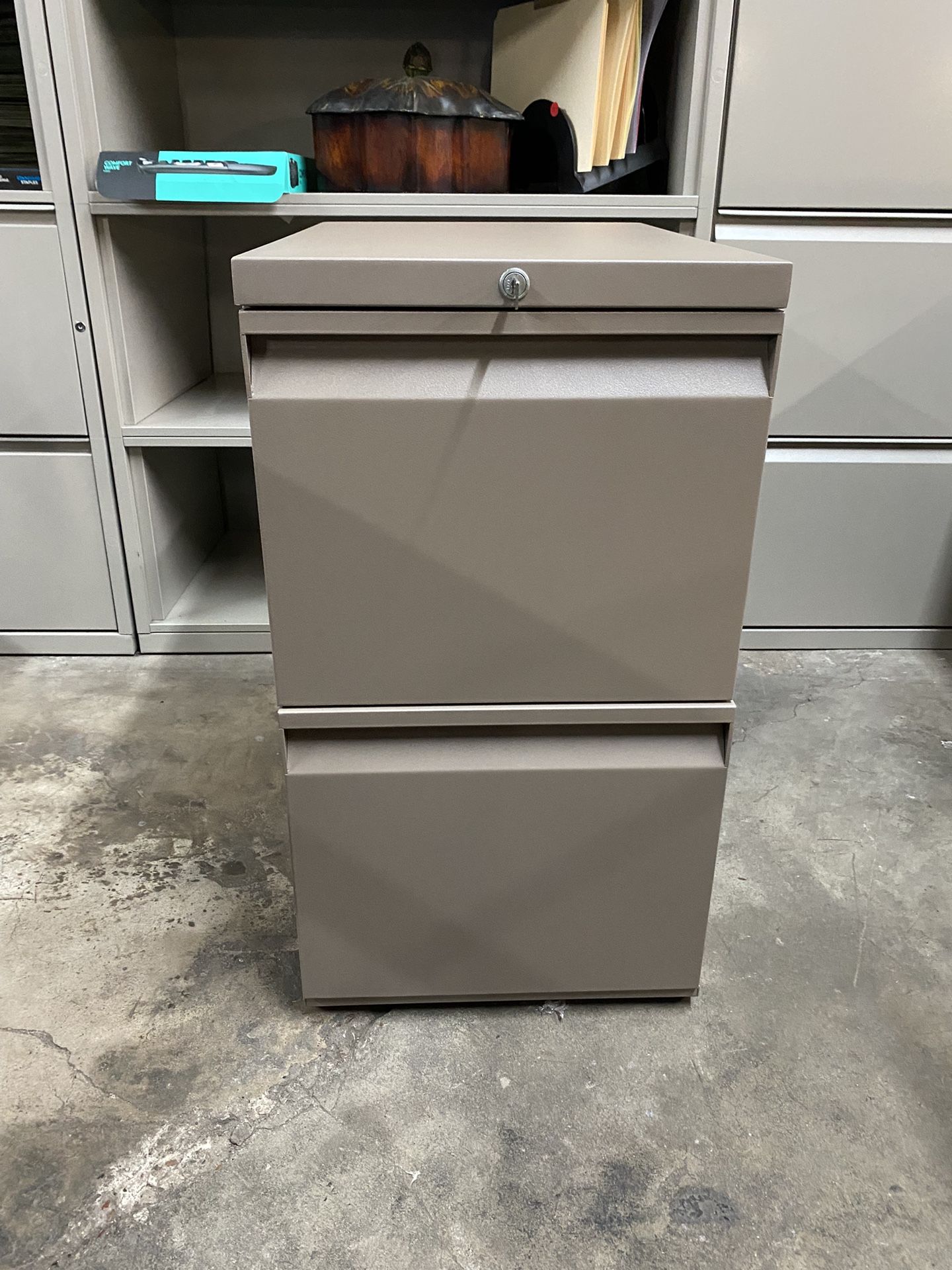 Teknion 2 Drawer Vertical File Cabinet 