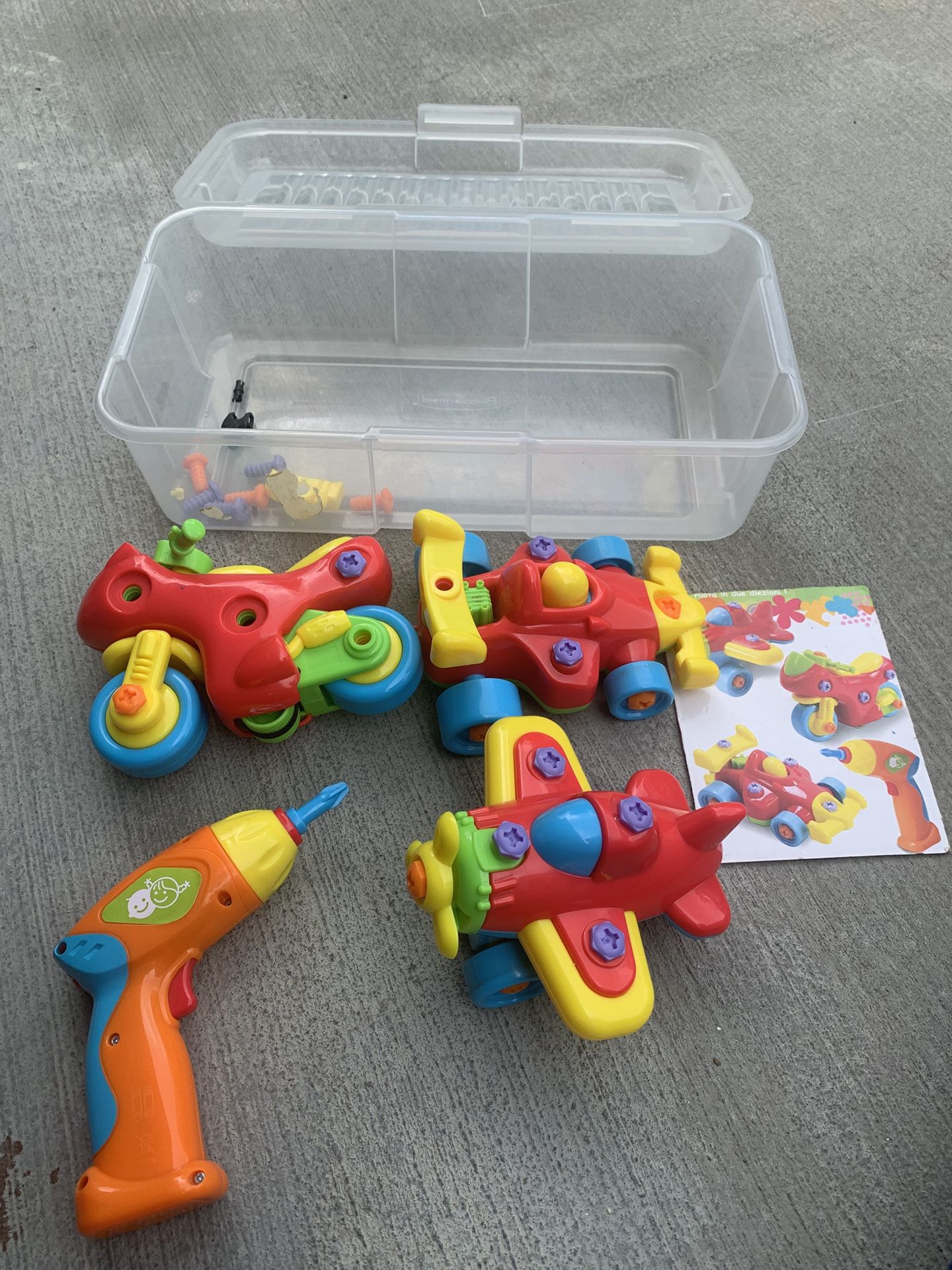 Kids Toy Set. Drill & Screws! $5