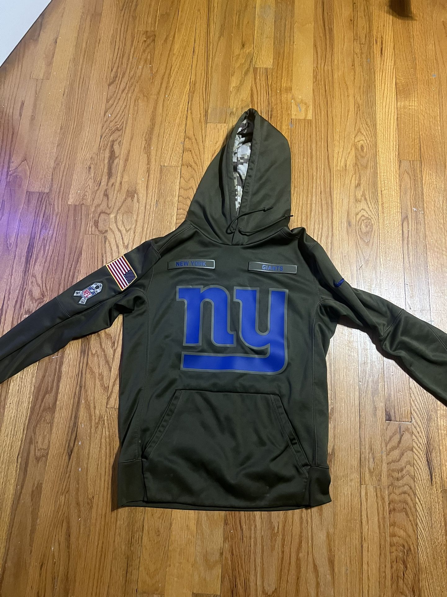 Giants Green And Blue Hoodie