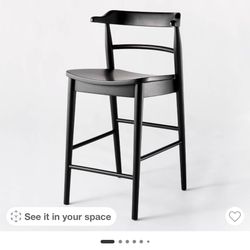  Modern Black Bar Stool – Like New! Only $30 Each(Originally $140) 🔥