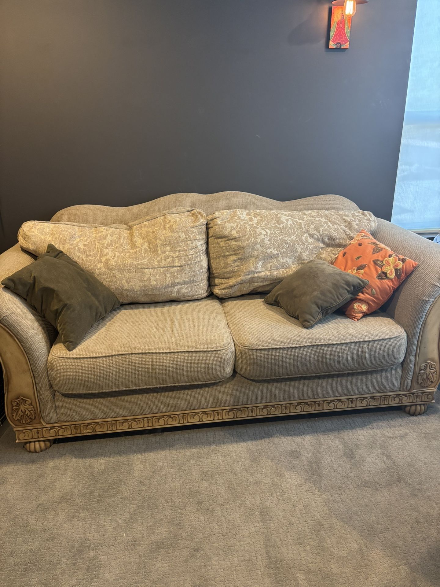 Couch And Loveseat - Great Condition- Moving