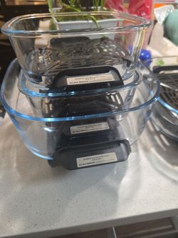 Ninja Crispi Glass Air Fryer with 5 Containers