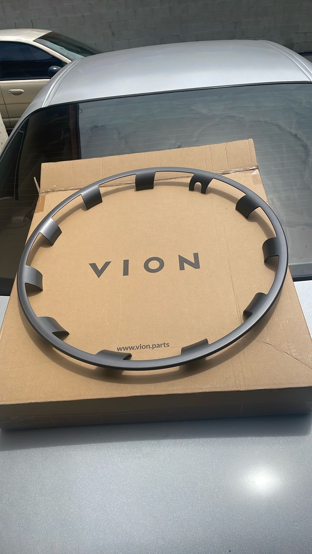 Tesla 2024-2020 Model Y Wheel Cover for The Original Tesla Wheels - 4 Covers per Package (21 inches Wheel