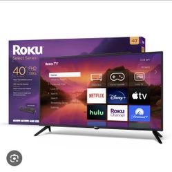 Roku Smart tv 40”