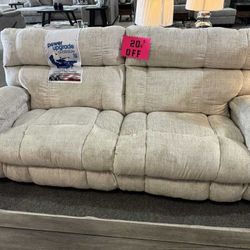 [OM] 🟪 Only $45 initial then take it home 🏡 Brand New Ashland Lay Flat Reclining Sofa And Loveseat 