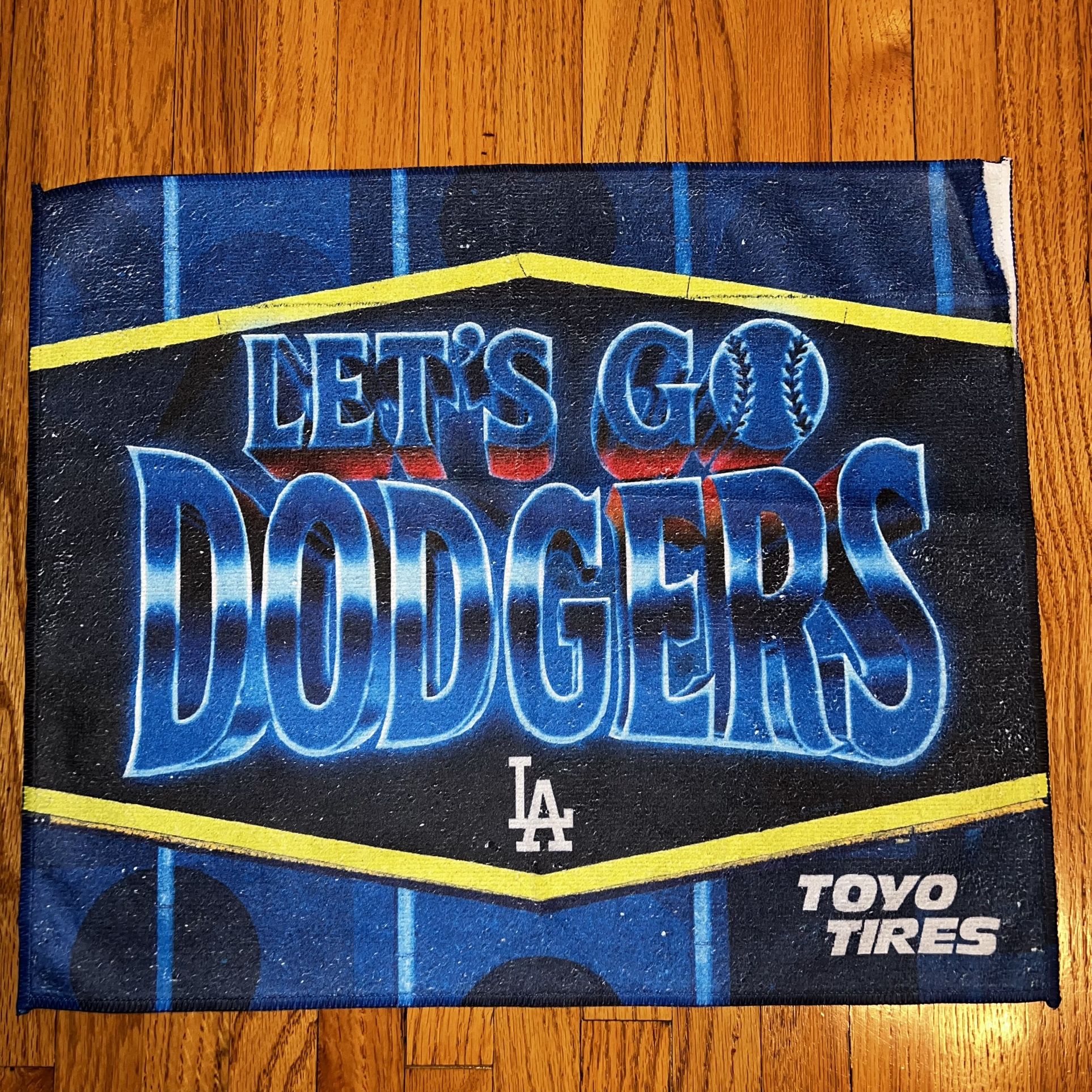 2025 Los Angeles Dodgers NLDS Game 4 Rally Towel SGA 10/9/25 New