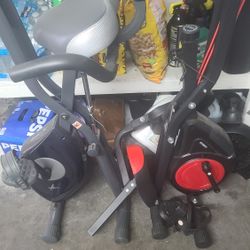 Two Exercise Bike 
