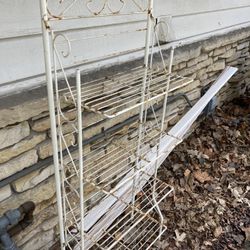 Beautiful white stand/rack