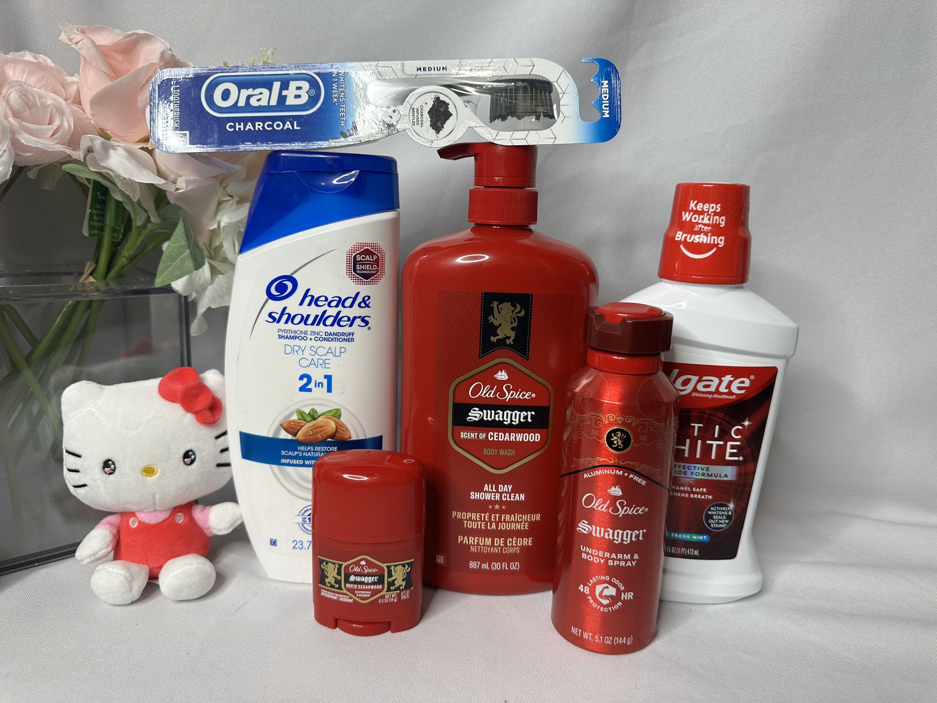 Old spice body wash + more $20 for all 