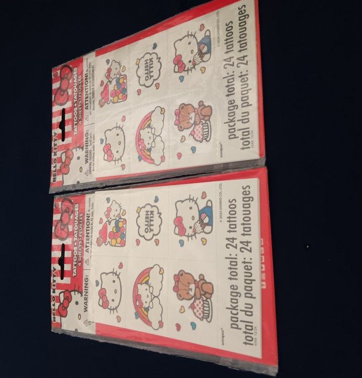 2 Packs of HK Tattoos