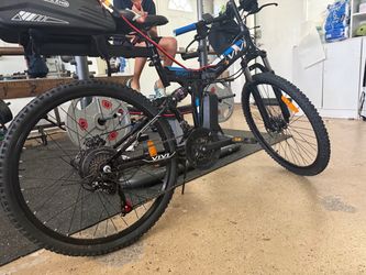Folding vivi ebike dual battery