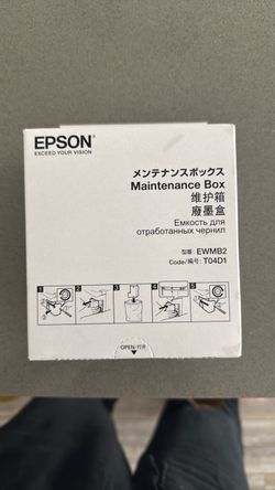Epson maintenance box open box but never used