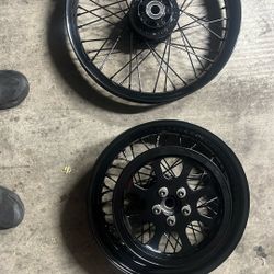 2006 Harley Davidson Spoke Wheels