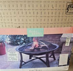 Better Homes and Gardens Steel Mesh Fire Bowl