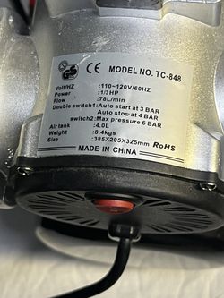 Master Airbrush G33 with The TC-848 High-Performance Four-Cylinder Piston Air.