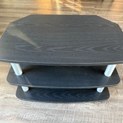 3 Shelf Small TV Console Table in Good Condition.