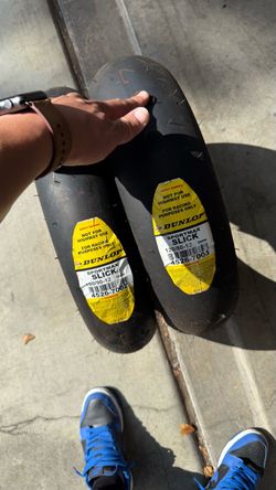 Dunlop 12” slicks