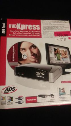 Save your memories to CD or DVD