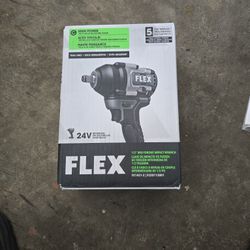 Brand New Flex 24v Mid Torque Impact Wrench Tool Only
