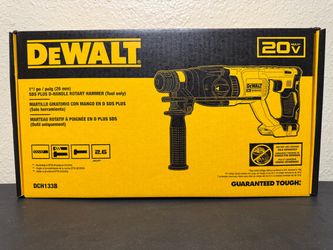 Dewalt 20V MAX Cordless Brushless 1 in. SDS Plus D-Handle Concrete and Masonry Rotary Hammer (Tool Only)