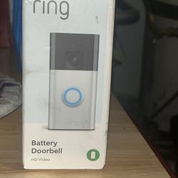 RING DOORBELL CAMERA