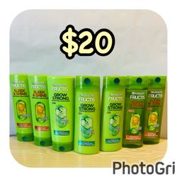 Garnier Fructis Bundle,$20 for all/$20 por todo!