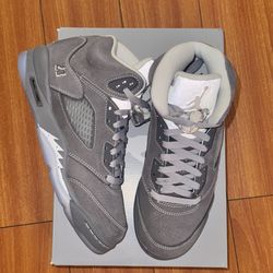 Jordan 5 Cool Grey Wolf Grey Gradeschool