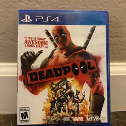 PS4 Deadpool Game ( Sony PlayStation 4, 2015)