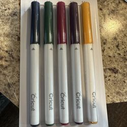 Cricut Extra Fine Point Pen Set 5/Pkg-Tapestry