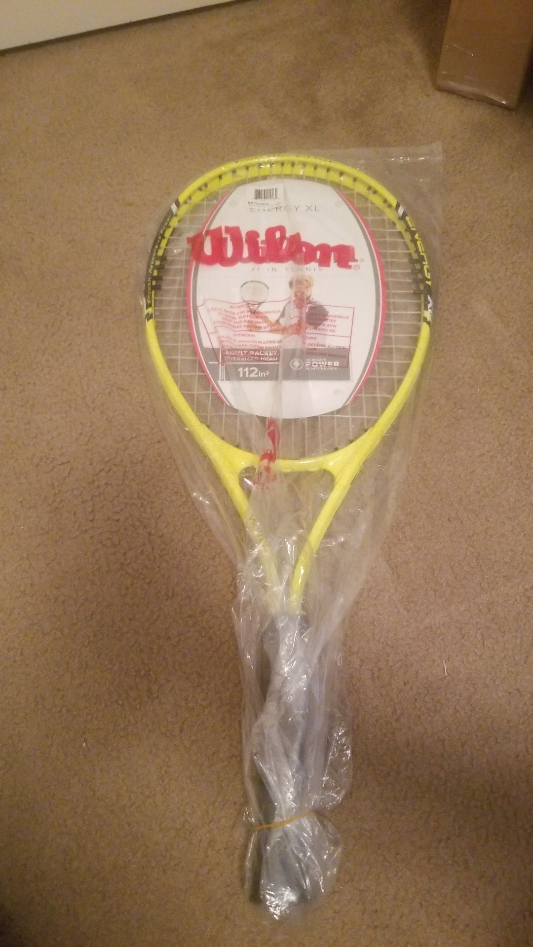 Wilson energy xl adult tennis racket