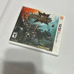 Nintendo 3DS monster Hunter generations