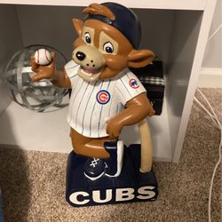 Chicago Cubs Clark Mascot Statue
