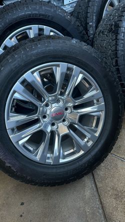 20” CHEVY GMC RIMS TIRES