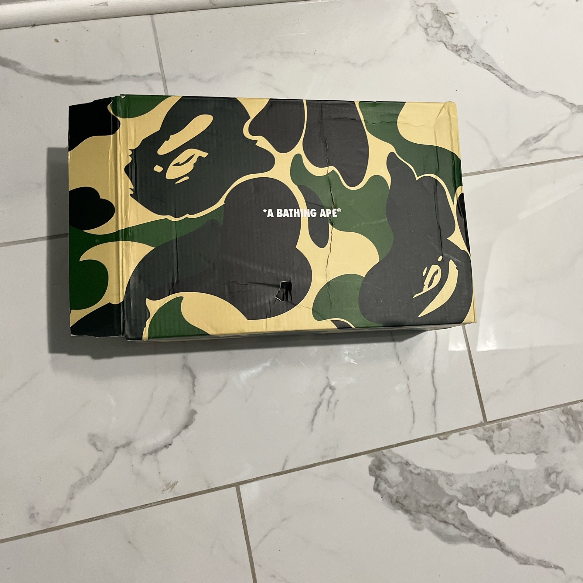 Size 7 Blue Bape Trainers