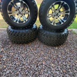 Off Road GOLF Cart Rims And Tire