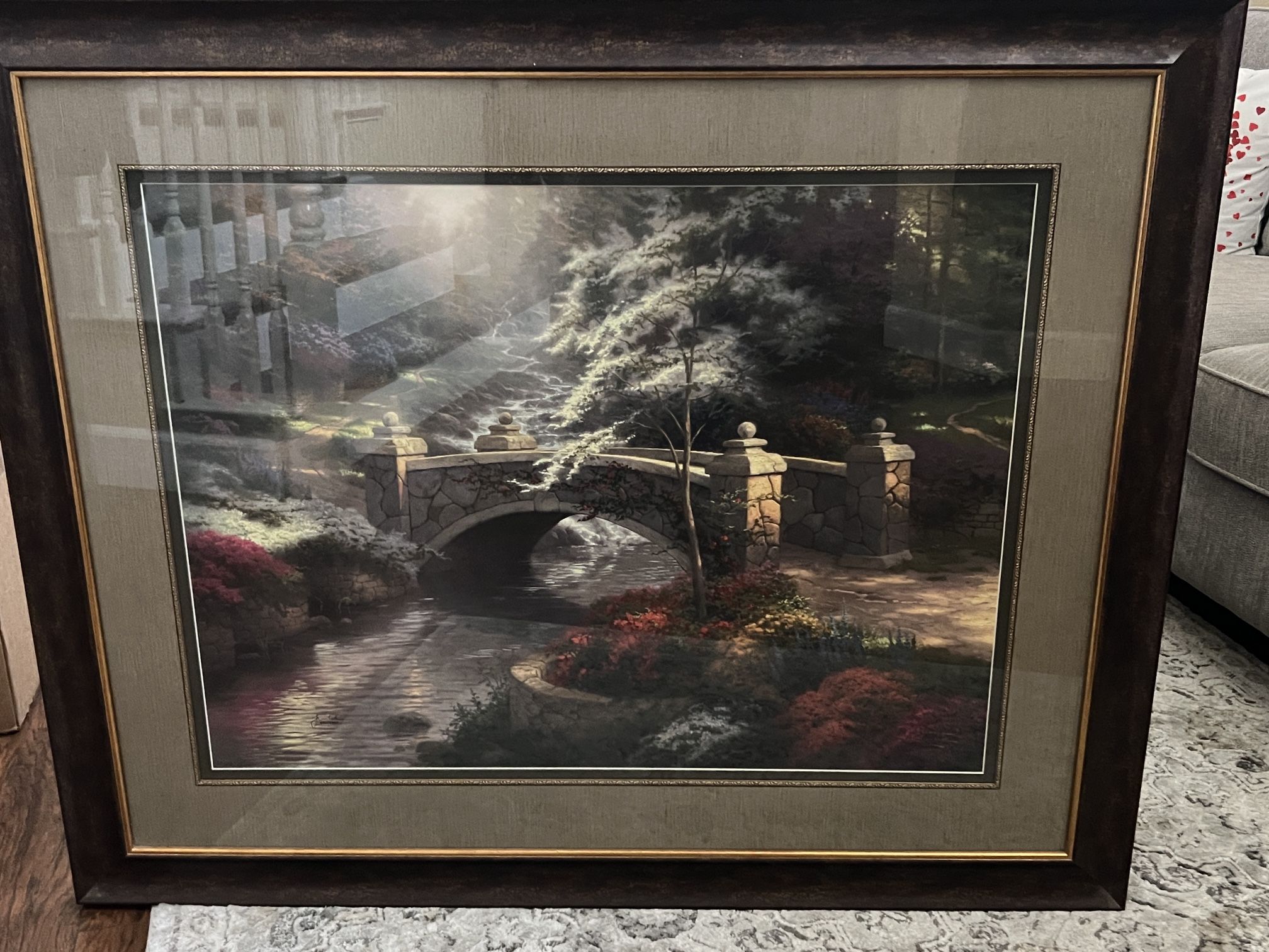 Thomas Kinkade Bridge Of Hope