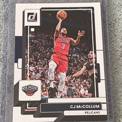 CJ McCollum 2022-23 Donruss #161 New Orleans Pelicans