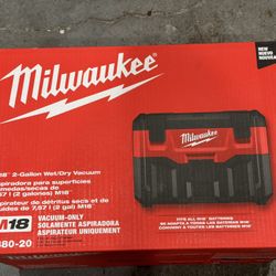 New Milwaukee Battery Vacuum 