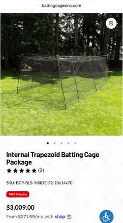 55Ft Freestanding Cage