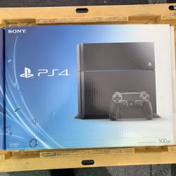 Ps4 Jet Black 500GB Console