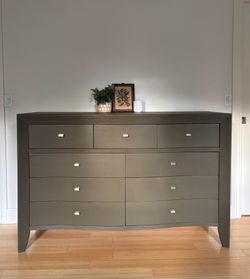 Large deep green dresser