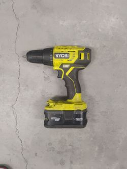 Ryobi drill w/ battery